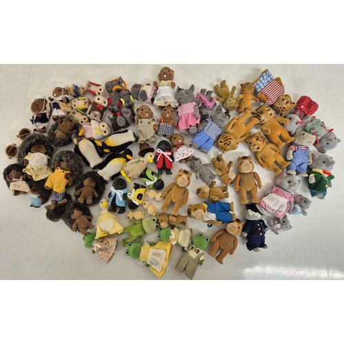 4441 - A collection of approximately 65 unboxed Sylvanian Family figures. To include ducks, rhinos, hedgeho... 