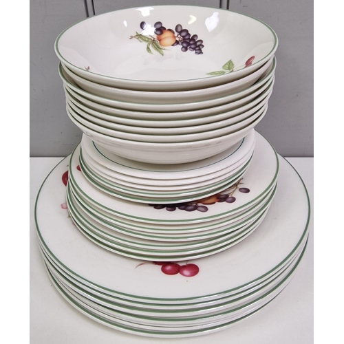 5024 - A collection of 23 bowls & plates from the Marks & Spencer 'Ashberry' range, together with a trio of... 