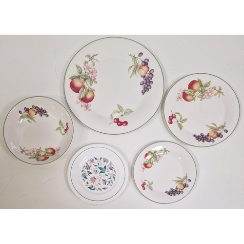 5024 - A collection of 23 bowls & plates from the Marks & Spencer 'Ashberry' range, together with a trio of... 