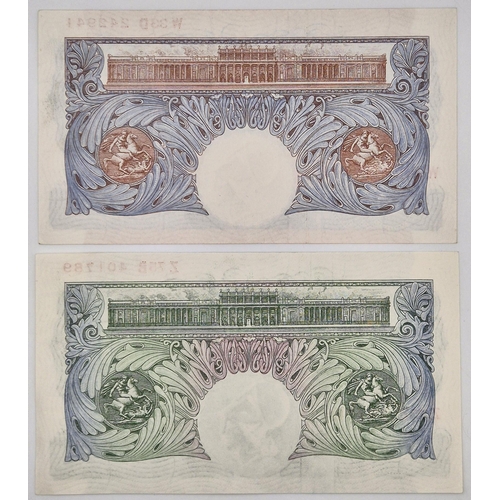 5118 - A collection of older GB banknotes, in excellent condition. To include 1940 Blue £1; 1950 £1, togeth... 