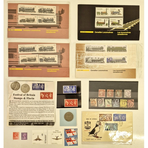 5125 - A collection of first day covers, together with a Festival of Britain stamp & florin set.