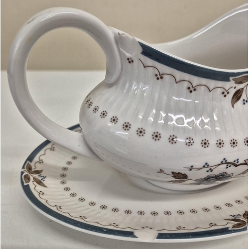 6303 - A 48-piece 'Royal Doulton - Old Colony' dinner service.