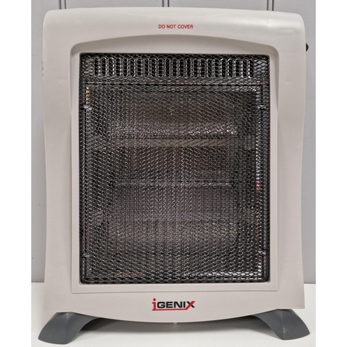 5085 - An Igenix 800w heater, model IG8000. PAT test pass & functionality test indicates in working order. ... 