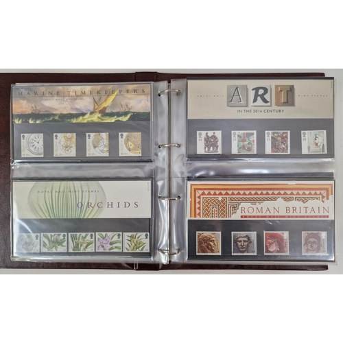 5114 - A huge collection of Royal Mail presentation packs, stored in eight good quality binders. Approximat... 