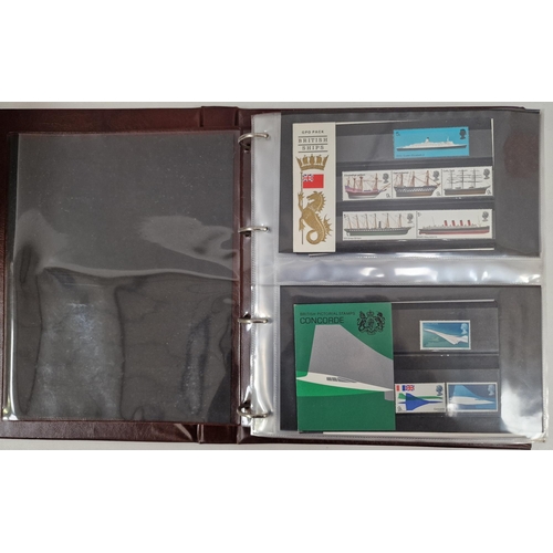 5114 - A huge collection of Royal Mail presentation packs, stored in eight good quality binders. Approximat... 