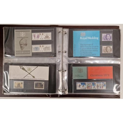 5114 - A huge collection of Royal Mail presentation packs, stored in eight good quality binders. Approximat... 