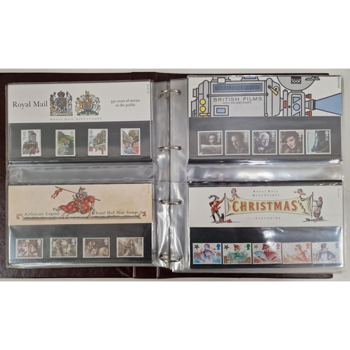 5114 - A huge collection of Royal Mail presentation packs, stored in eight good quality binders. Approximat... 