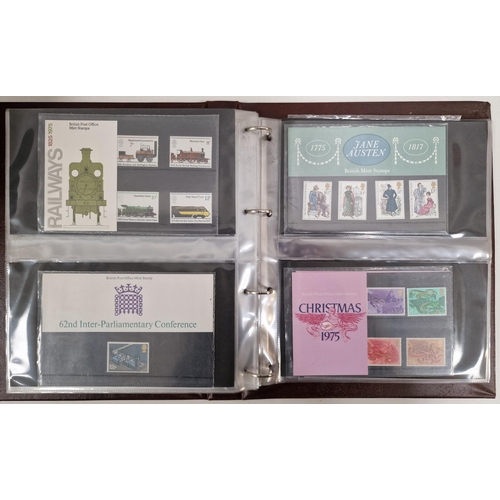 5114 - A huge collection of Royal Mail presentation packs, stored in eight good quality binders. Approximat... 