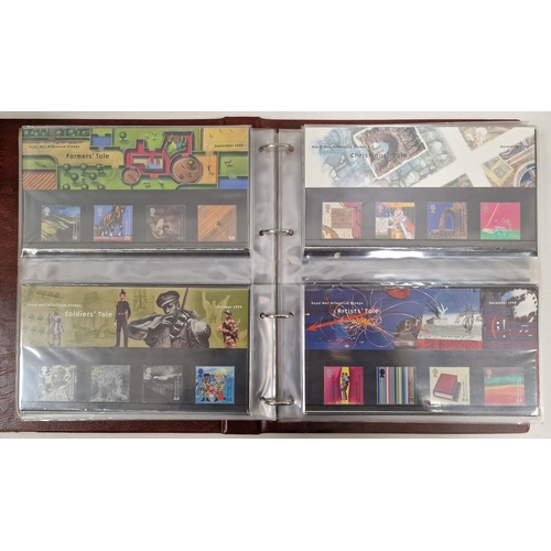 5114 - A huge collection of Royal Mail presentation packs, stored in eight good quality binders. Approximat... 