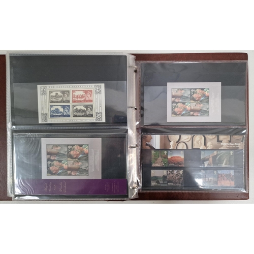 5114 - A huge collection of Royal Mail presentation packs, stored in eight good quality binders. Approximat... 