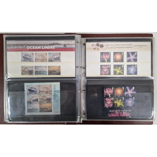 5114 - A huge collection of Royal Mail presentation packs, stored in eight good quality binders. Approximat... 