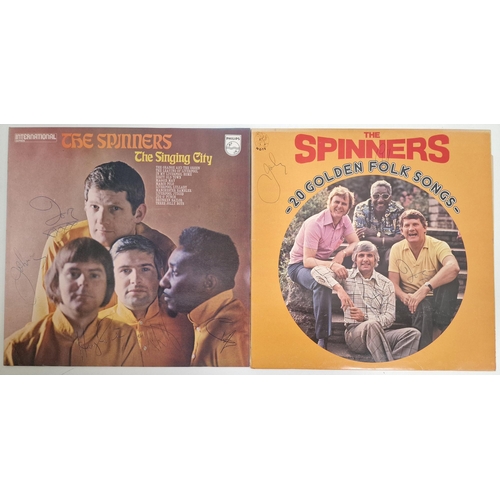 5003 - The Spinners - a collection of six vinyl albums & three booklets. Two album covers & two booklets au... 