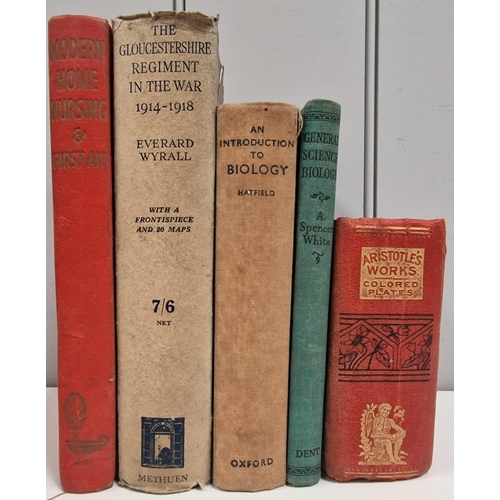 5133 - A collection of ten vintage, mixed genre books & manuals from early 1900's.