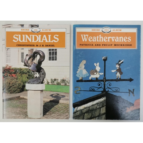 5176 - A collection of four enthusiast/collector's reference books. Subjects include 'Sundials & Timedials'... 