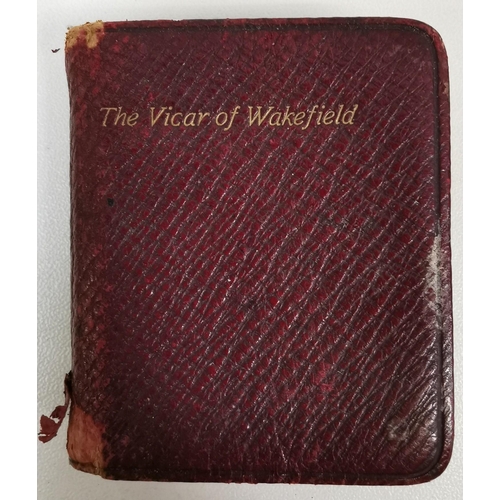 5181 - A miniature book 'The Vicar of Wakefield', dated 1898.