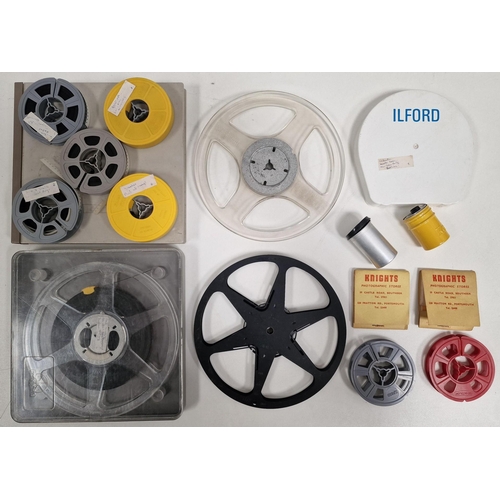 5210 - A vintage 8mm film projector & accessories, by 'Bell & Howell'. Modle no. 256EX. Will require wiring... 