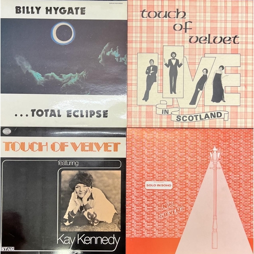 5030 - Four signed LP's by Billy Highgate, Niki Stevens, Kay Kennedy & Touch of Velvet.