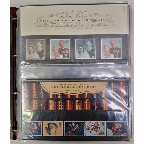 5114 - A huge collection of Royal Mail presentation packs, stored in eight good quality binders. Approximat... 