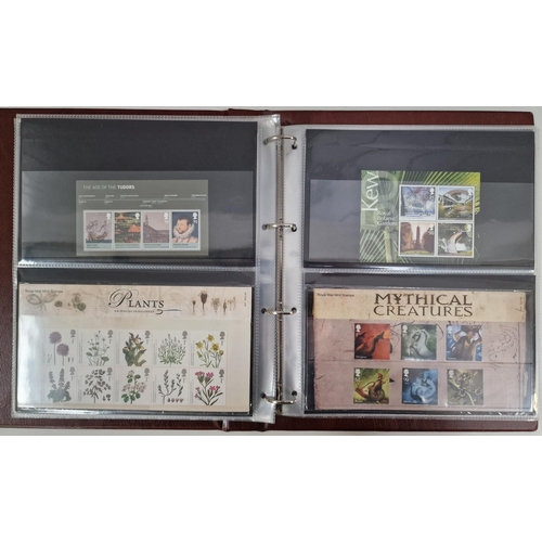 5114 - A huge collection of Royal Mail presentation packs, stored in eight good quality binders. Approximat... 