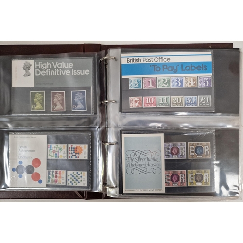 5114 - A huge collection of Royal Mail presentation packs, stored in eight good quality binders. Approximat... 