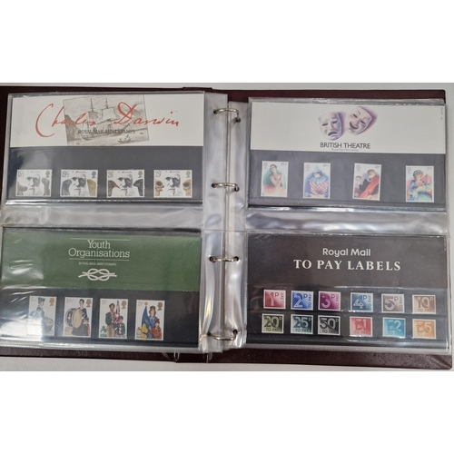 5114 - A huge collection of Royal Mail presentation packs, stored in eight good quality binders. Approximat... 