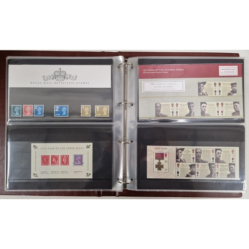 5114 - A huge collection of Royal Mail presentation packs, stored in eight good quality binders. Approximat... 