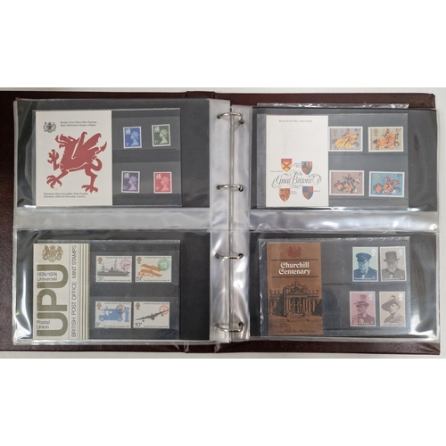 5114 - A huge collection of Royal Mail presentation packs, stored in eight good quality binders. Approximat... 