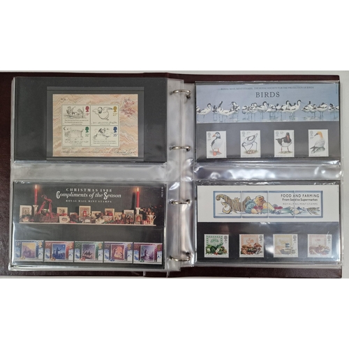 5114 - A huge collection of Royal Mail presentation packs, stored in eight good quality binders. Approximat... 