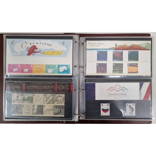 5114 - A huge collection of Royal Mail presentation packs, stored in eight good quality binders. Approximat... 