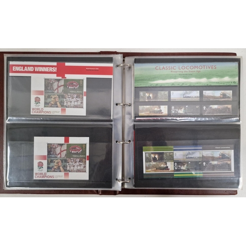 5114 - A huge collection of Royal Mail presentation packs, stored in eight good quality binders. Approximat... 