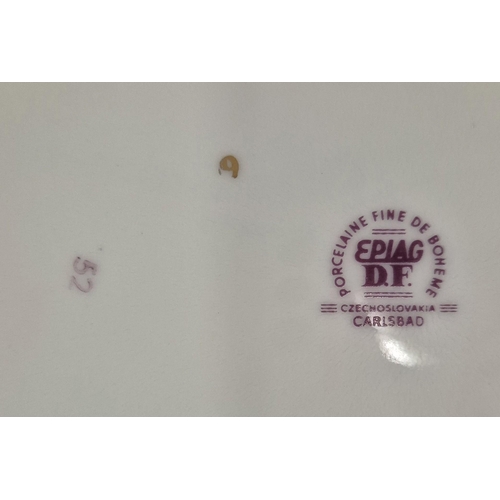 5234 - A pair of vintage, Carlsbad decorative plates.