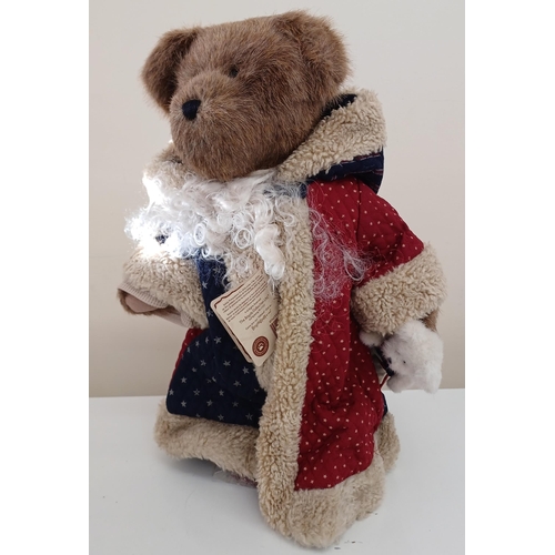 5964 - A limited edition Boyds Bear 'Samuel T Kringlebear', 41cm tall including stand. Limited edition 1155... 