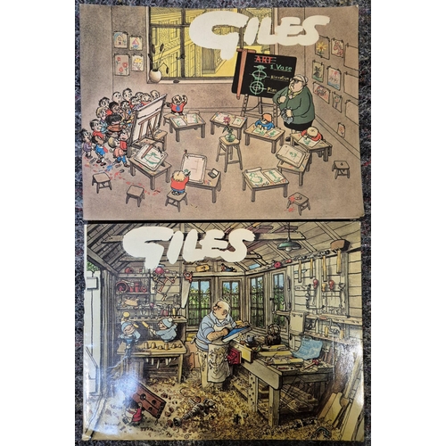 5943 - A pair of Giles cartoon books. Series 23 & 31.