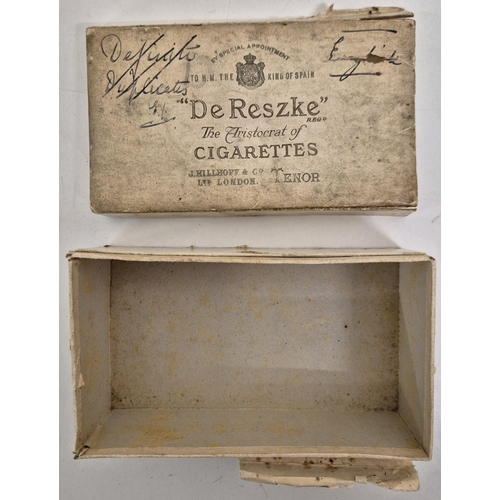 5962 - A mixed lot of smoker's items. To include cigar & cigarette boxes, together with a quantity of Will'... 