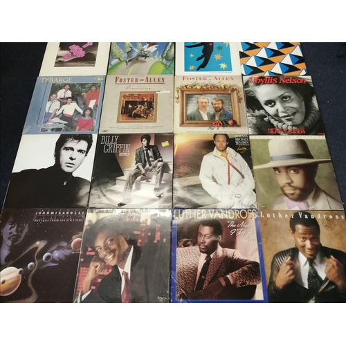 3362 - A collection of twenty-eight vinyl albums, from 1980's. Artists include 'Level 42', 'Luther Vandross... 