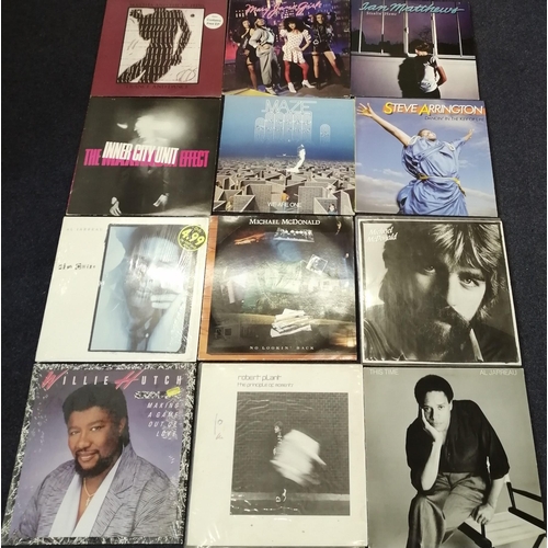 3362 - A collection of twenty-eight vinyl albums, from 1980's. Artists include 'Level 42', 'Luther Vandross... 