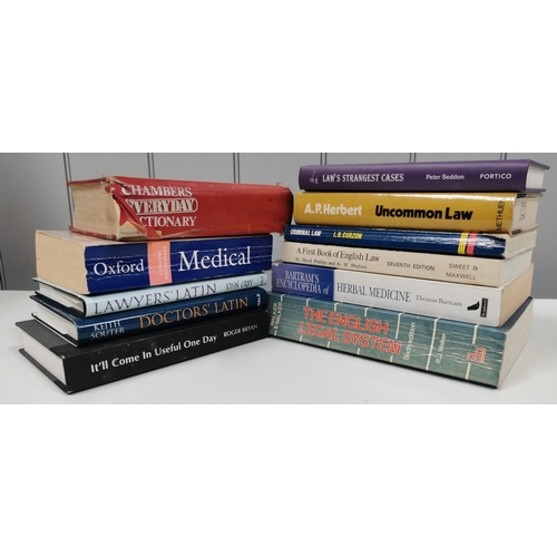 3106 - A selection of mixed vintage and modern reference books, from 1920's to 1950's. To include four dict... 