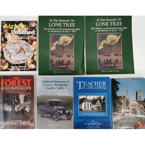 3108 - A selection of eleven items of literature, with a Gloucestershire/Cotswolds theme. To include 'Light... 