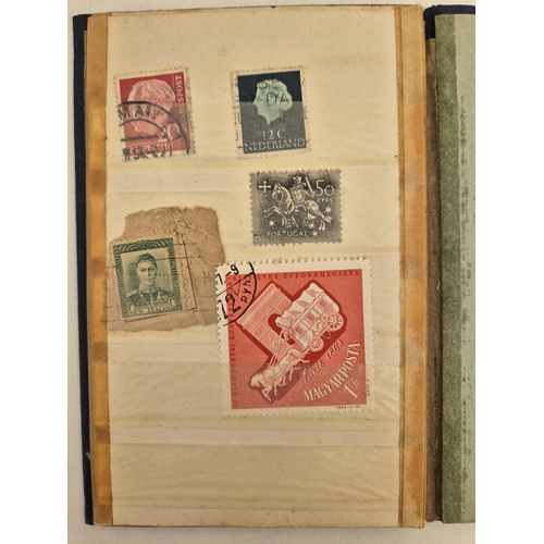 4812 - A vintage stamp collection. To include six partially filled albums & a selection of loose worldwide ... 