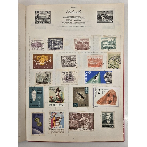 4812 - A vintage stamp collection. To include six partially filled albums & a selection of loose worldwide ... 