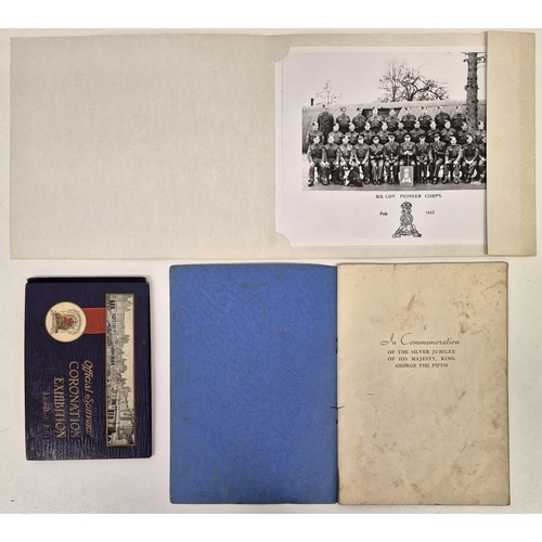 4957 - A collection of five pieces of Royal memorabilia. To include a boxed Royal Albert QEII Coronation mu... 