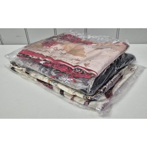 6113 - New & packaged silk scarves (x2) & tops (x2).