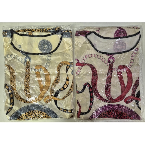 4978 - New & packaged silk scarves (x2) & tops (x2).