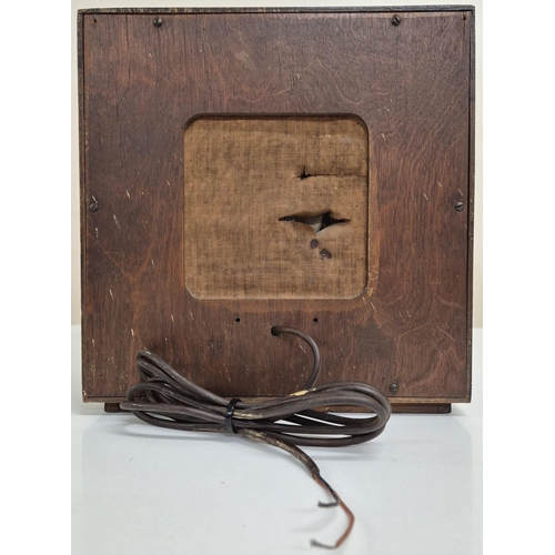 4808 - A vintage, oak cased radio. Will require rewiring if use considered.