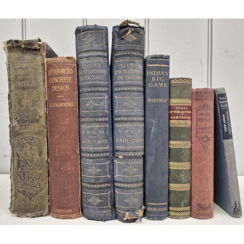 4945 - A collection of 12 antique & vintage reference books.