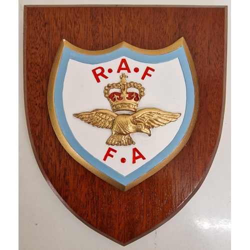 5953 - A collection of RAF memorabilia from 1960's. To include sports awards, RAF FA sports shield, uniform... 