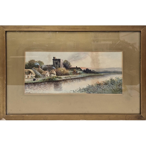 78 - Edgar James Maybery (British 1887-1964) framed watercolour. Framed dimensions 40cm x 61cm.