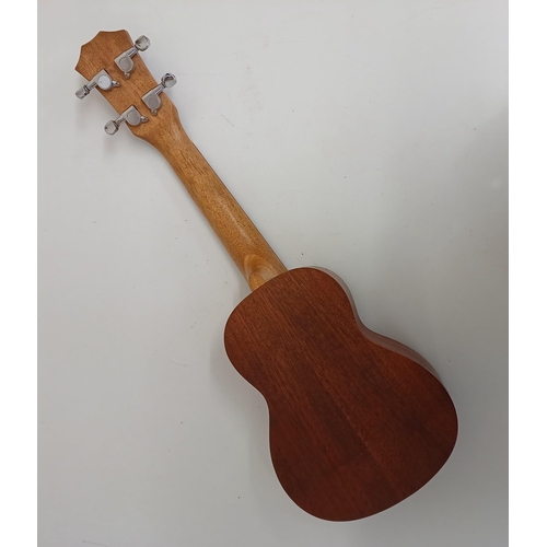 130 - A vintage Soprano Ukulele. Length 54cm.