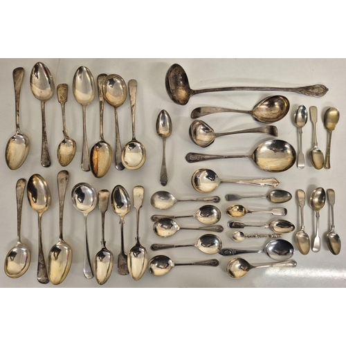 180 - A huge selection of vintage & antique silver-plated cutlery. To include approx. 80 items.