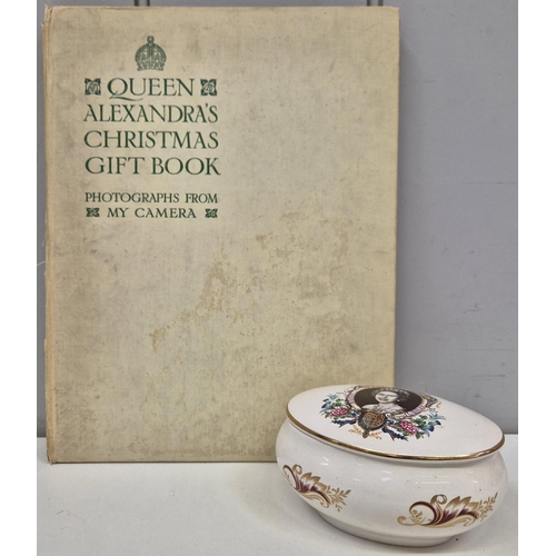 215 - Royal Memorabilia - Queen Alexandra's Christmas Gift Book from 1908, together with a QEII Royal Worc... 